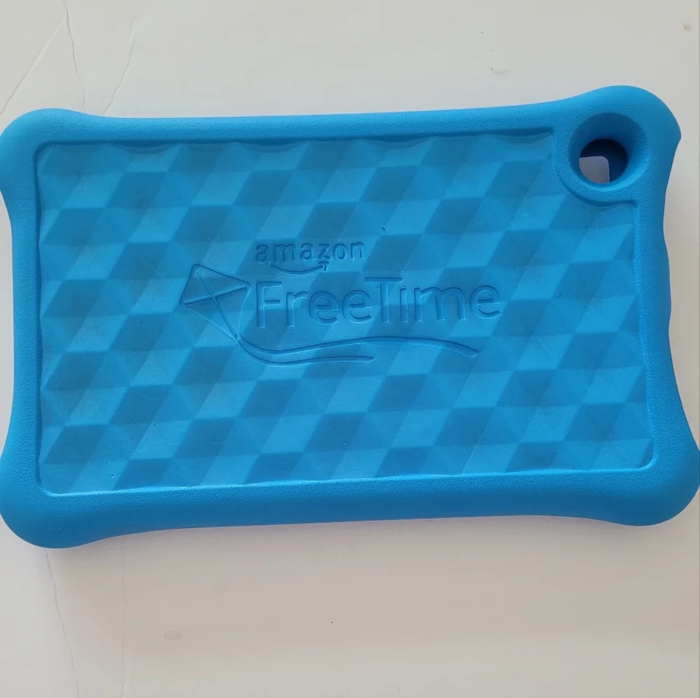 Blue kids tablet case